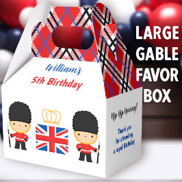 Royal London Guards British Boy Birthday Large Geschenkschachtel