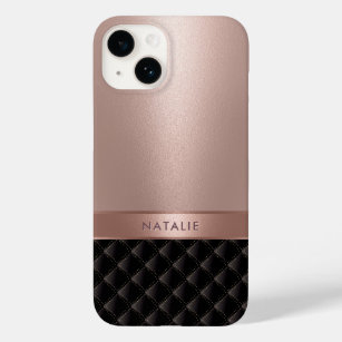 Royal Luxury Rose Gold Individuelle Name Case-Mate iPhone 14 Hülle