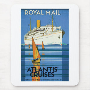Royal Mail "Atlantis-Kreuzfahrten" Mousepad