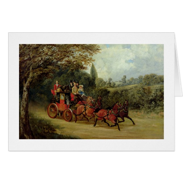 Royal Mail trainieren mit Passagieren (Öl auf (Vorderseite (Horizontal))