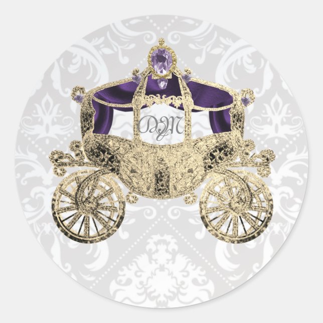 Royal Mairytale Coach Stickers (Vorderseite)