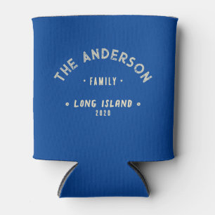 Royal Mid-Century Vintage Familienname am Meer Dosenkühler