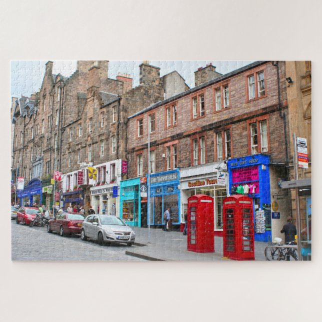 Royal Mile, Edinburgh, Schottland Puzzle (Horizontal)