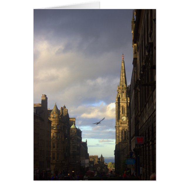 Royal Mile in Edinburgh, Schottland (Vorne)