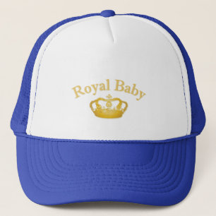 Royal mit Goldener Krone Truckerkappe