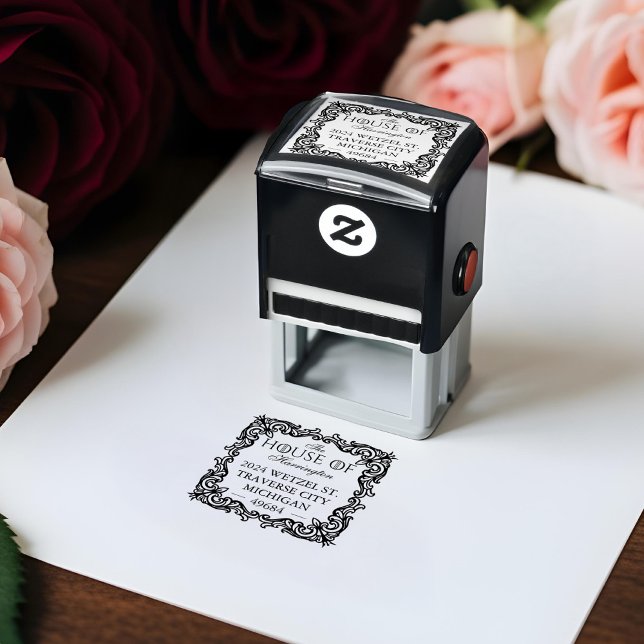 Royal Muse Medieval Fantasy Geblüht Verziert Permastempel (Royal Muse Medieval Fantasy Flourish Ornate Self-inking Stamp)