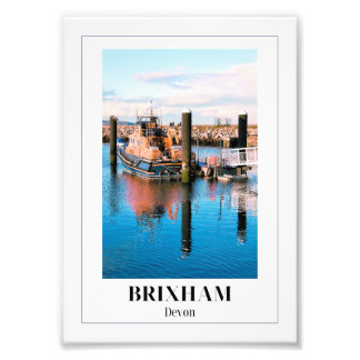 Royal National Lifeboat Institute, Brixham, Devon Fotodruck