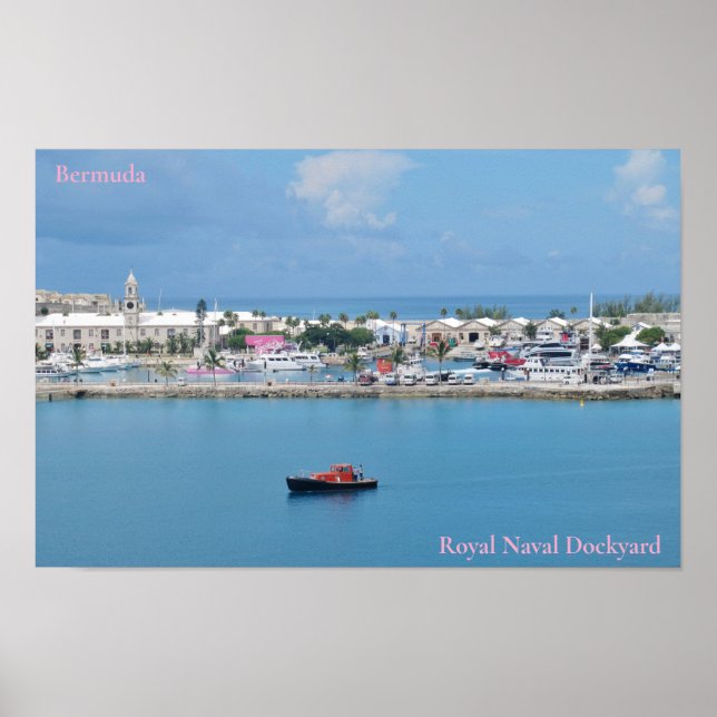 Royal Naval Dockyard, Bermuda Poster (Vorne)