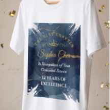 Royal Navy Gold-Ruhestandsauszeichnungsplakette be