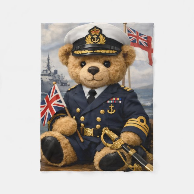 Royal Navy Richard Fleecedecke (Vorderseite)