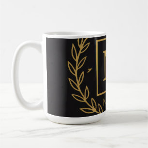 "Royal NMKY-Emblem – Monogramm-M-Wappen-Design" Kaffeetasse