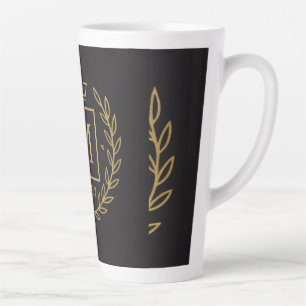 "Royal NMKY-Emblem – Monogramm-M-Wappen-Design" Milchtasse