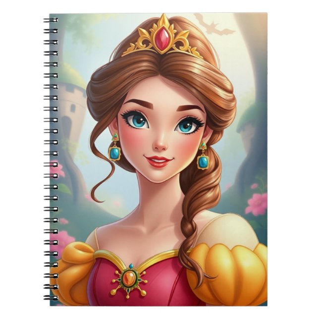 Royal Notebook - The Magic of Princesses Notizblock (Vorderseite)