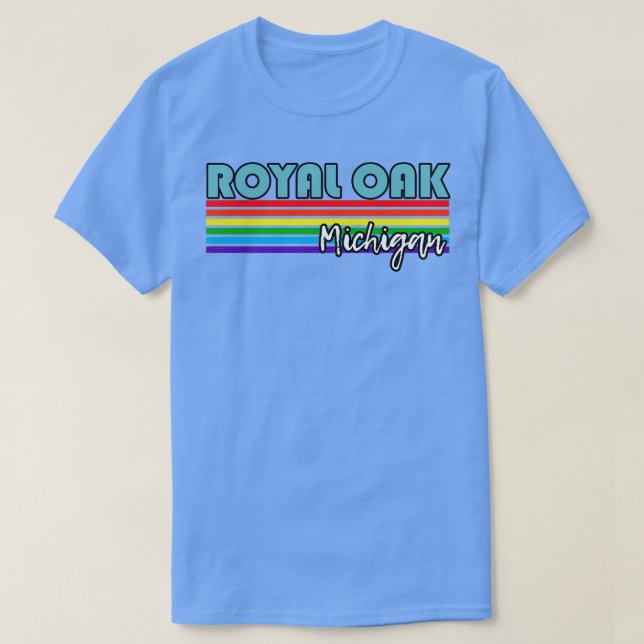 Royal Oak Michigan Pride Royal Oak LGBT Geschenk L T-Shirt (Design vorne)