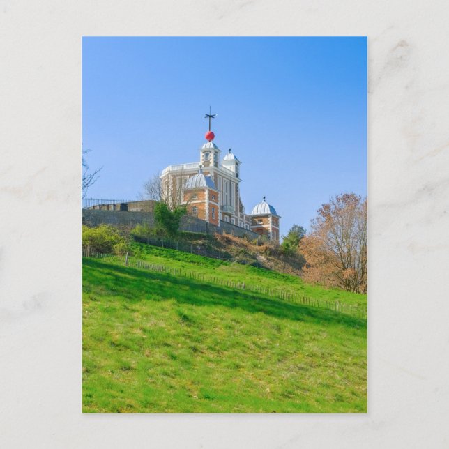Royal Observatory Greenwich Postcard, London UK Po Postkarte (Vorderseite)