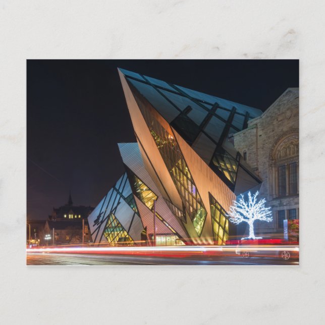 Royal Ontario Museum (ROM), Toronto, Kanada Postkarte (Vorderseite)