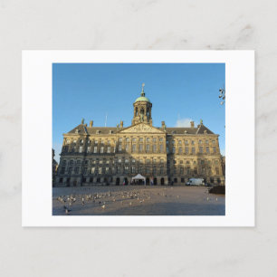 Royal Palace Amsterdam Postcard Postkarte
