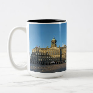 Royal Palace Amsterdam Zwei-Tone-Tasse, 15 oz Zweifarbige Tasse