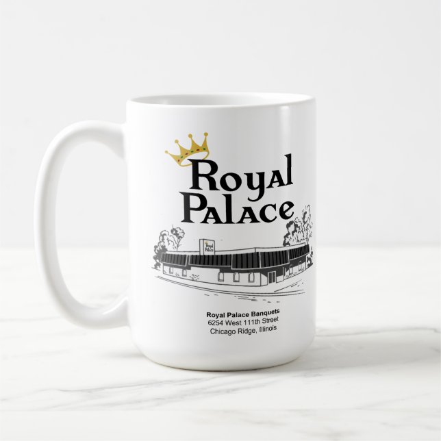 Royal Palace Banquets, Chicago Ridge, IL Kaffeetasse (Links)