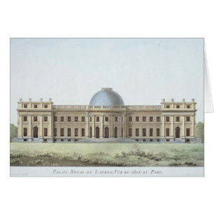 Royal Palace in Laken, Ansicht vom Park, von '