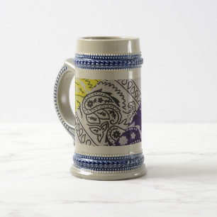 „Royal Palace Print“ Bierglas