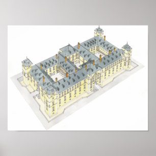 Royal Palace von EL Pardo. Madrid Spanien Poster