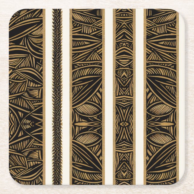 Royal Palm Rechteckiger Pappuntersetzer (Vorderseite)