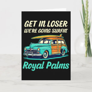 Royal Palms Beach Kalifornien Surfen Frauen Männer Karte