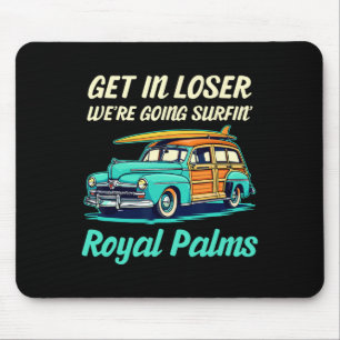 Royal Palms Beach Kalifornien Surfen Frauen Männer Mousepad