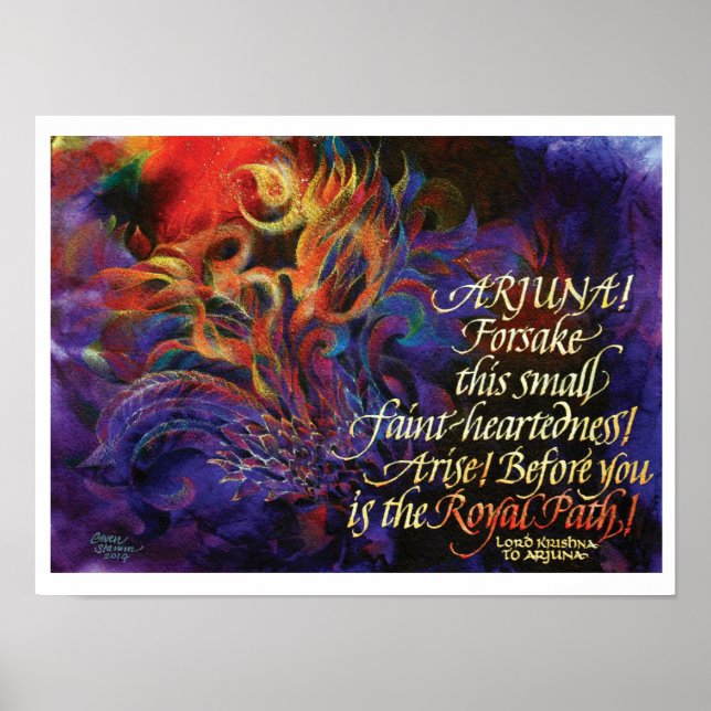 "Royal Path", Print Poster (Vorne)