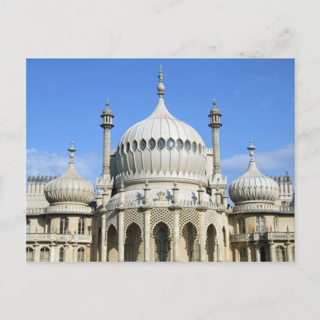 Royal Pavilion, Brighton, Sussex, England Postkarte (Vorderseite)