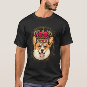 Royal Pembroke Welsh Corgi King Queen Princess Dog T-Shirt