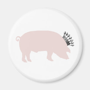 Royal Pig Magnet