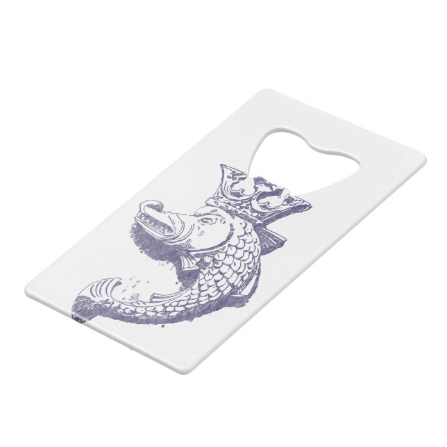 Royal Pike Geldbeutel Flaschenöffner (Vorderseite Schrägansicht)