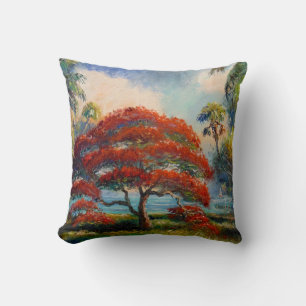 Royal Poinciana Tree von Mazz Kissen