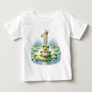 Royal Pond Party: Ein erster Geburtstag Baby T-shirt