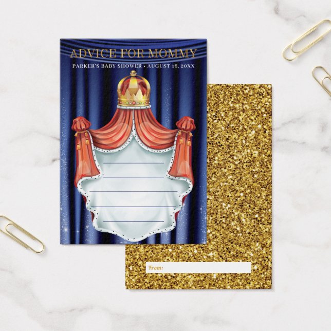 Royal Prince Baby Duschberatungskarten (Büro)