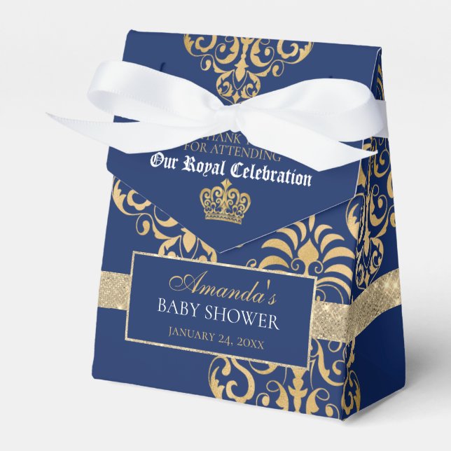 Royal Prince Baby Showbox Geschenkschachtel (Vorderseite)