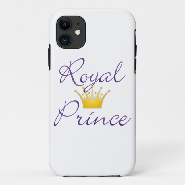 Royal Prince Case-Mate iPhone Hülle (Rückseite)