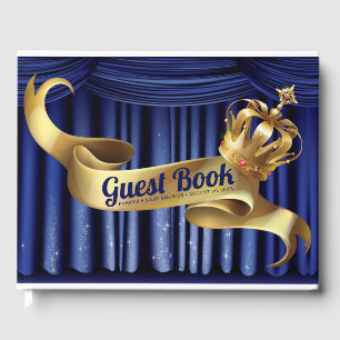 Royal Prince Crown Baby Showbook Gästebuch