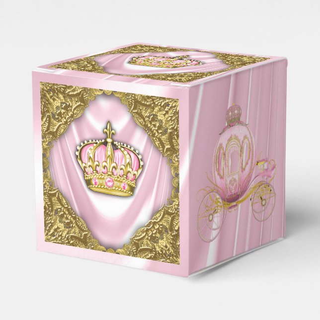 Royal Princess Baby Dusche Geschenkschachtel (Vorderseite)