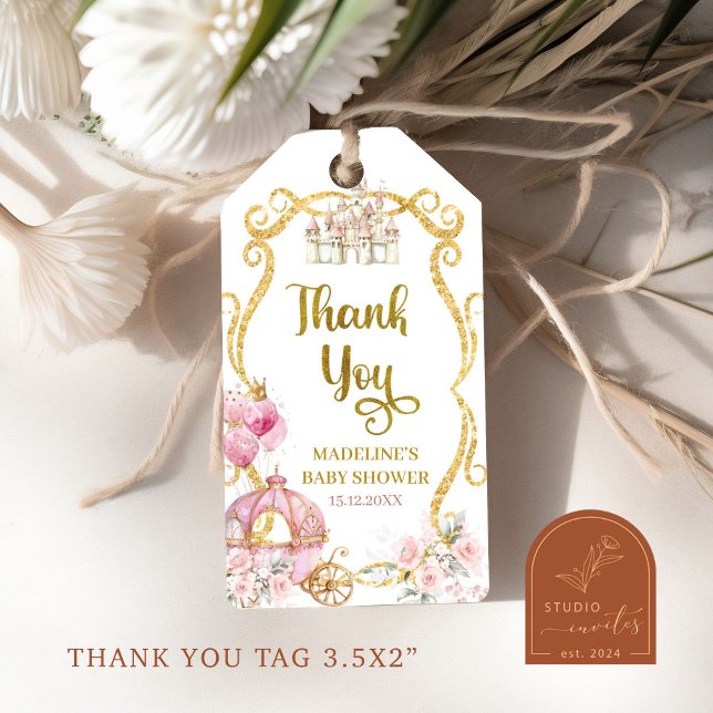 Royal Princess Baby Shower - Geschenktasten Geschenkanhänger (Von Creator hochgeladen)