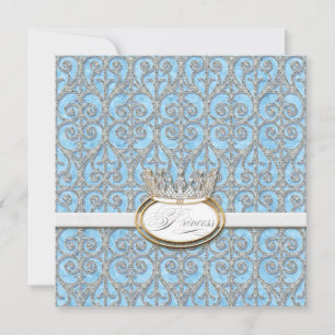 Royal Princess Crown Baby Girl Geburtserklärung Ankündigung