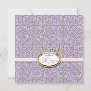 Royal Princess Crown Baby Girl Geburtserklärung Ankündigung