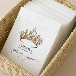 Royal Princess Crown Girl Birthday Party Geschenktütchen