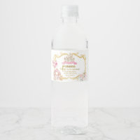 Royal Princess Pink Pumpkin Carriage Flasche Label