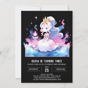 Royal Printable Princess Birthday Einladung