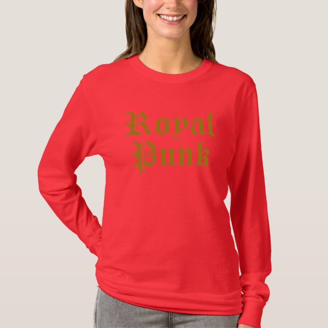 Royal Punk ~ Tshirt Brown (Vorderseite)