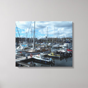 Royal Quays Marina Tyneside Leinwanddruck