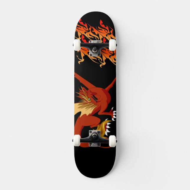 Royal Red Dragon Skateboard (Vorderseite)
